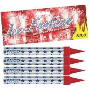 Eisfontäne Nico Europe 4er Set für Tortendekoration