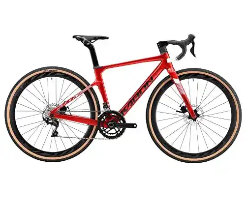 Gravel Bike Carbon 28 Zoll Rennrad mit 40c Reifen und Scheibenbremsen
