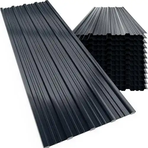 Wellblechplatten Gardebruk 12er Set Trapezblech 129×46 cm 7 m²