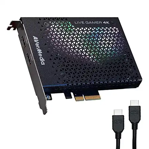 AverMedia Live Gamer 4K Capture Card GC573 für Gaming und Streaming