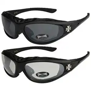 Motorradbrillen X-Cruze 2er Set von Choppers