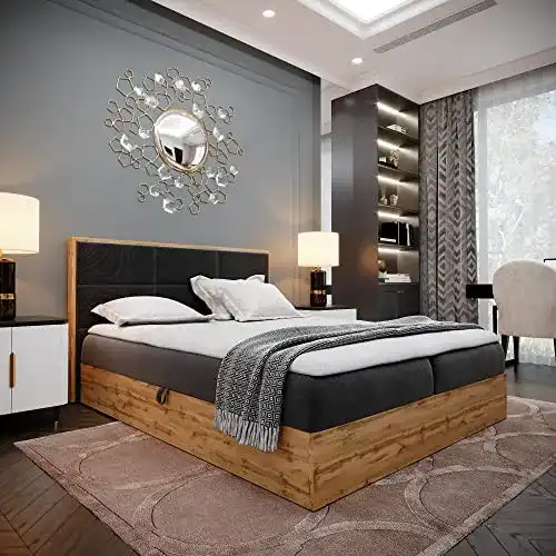 Boxspringbett 160×200 LOFT 1 – Doppelbett für Komfort und Stil
