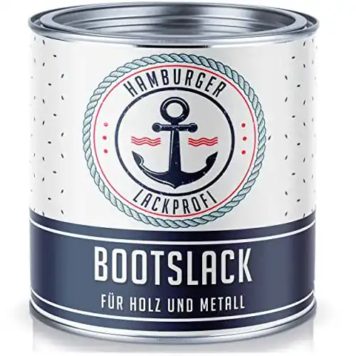 Bootslack Hamburger Lack-Profi Matt für Holz und Metall farblos