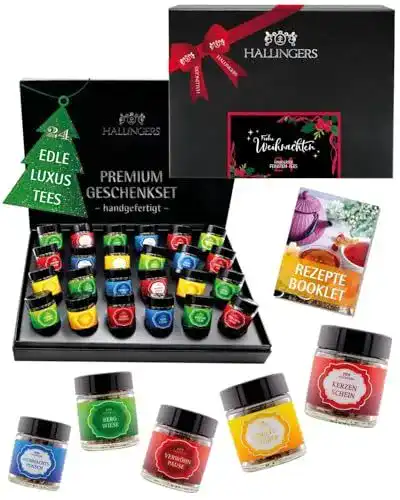 Tee-Adventskalender von Hallingers Genuss Manufaktur