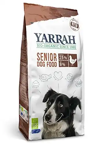 Bio Hundefutter Yarrah für Senioren mit Huhn, 2 kg