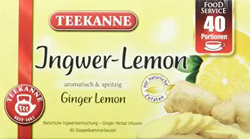 Ingwertee Teekanne Ingwer-Lemon im 2er Pack (240 g)