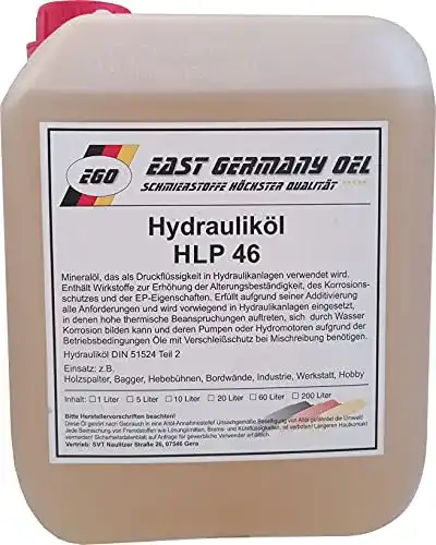 Hydrauliköl HLP 46 East Germany OIL 5 Liter Kanister