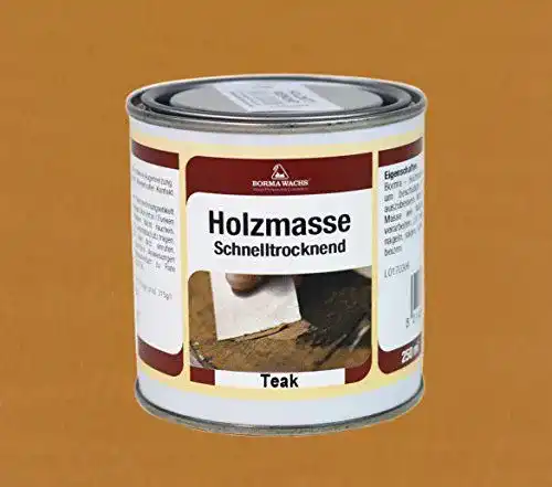 Holzkitt Borma Wachs Fertige 1K Holzmasse aus Echtholzmehl