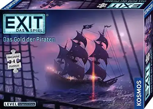 Exit-Spiel Kosmos 683108 EXIT Das Spiel und Puzzle Das Gold