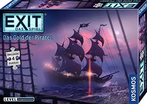 Exit-Spiel Kosmos 683108 EXIT Das Spiel und Puzzle Das Gold