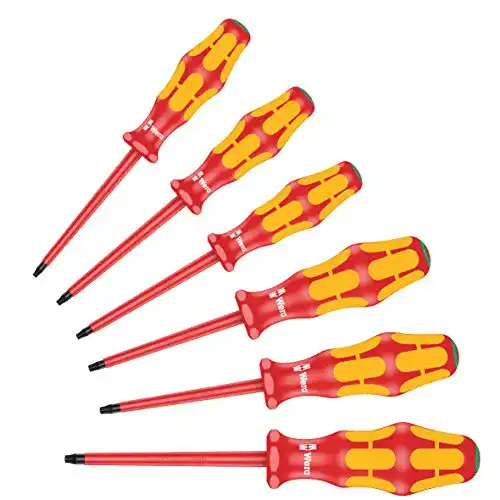 Torx Schraubendreher Set Wera 167 i/6 Kraftform Plus 6-teilig