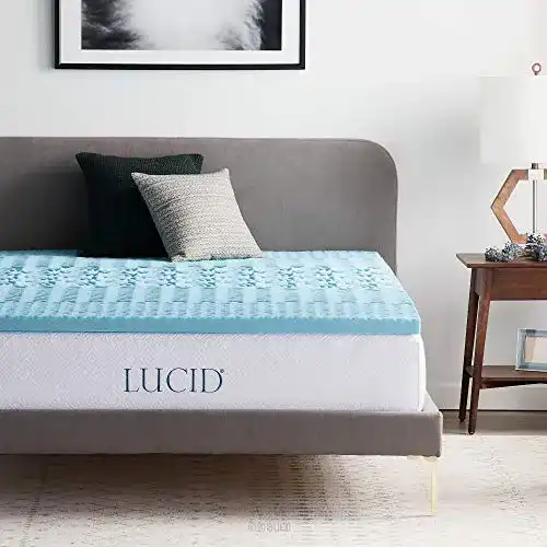 Gelschaum-Topper LUCID mit 5 Zonen und 5 cm Dicke