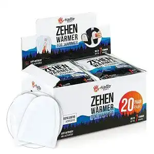 Zehenwärmer Hello Heat Warmpack – 20 Paar Schuhheizung