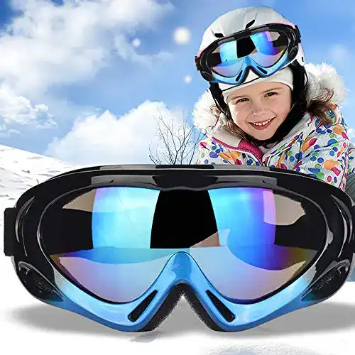 Skibrille für Kinder TBoonor – Snowboardbrille für junge Skifahrer