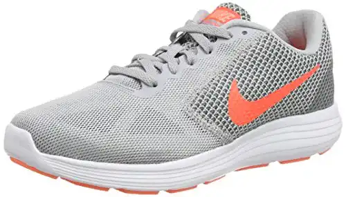 Nike Damen Laufschuhe Revolution 3 in Grau mit optimaler Dämpfung
