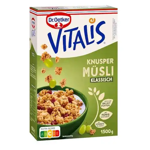 Vitalis Knuspermüsli klassisch von Dr. Oetker