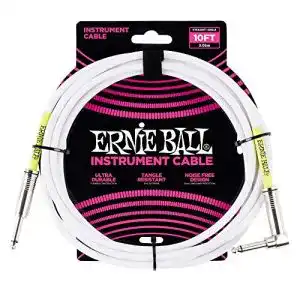 Ernie Ball Gitarrenkabel Instrumentenkabel, gerade/gewinkelt, 3,048 m