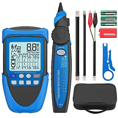 Netzwerktester YGiTK Kabel Tester mit PoE und Multifunktion