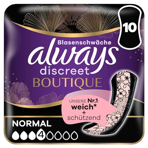 Always Slipeinlagen Always Discreet Boutique Inkontinenzeinlagen