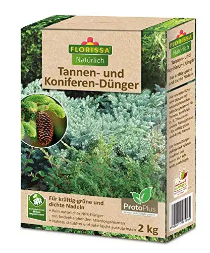 Koniferendünger Florissa Natürlich BIO für Tannen und Nadelgehölze