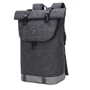 Laptop-Rucksack EverVanz für Damen und Herren, wasserdichtes Rolltop-Design