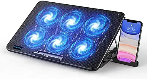 Laptop-Kühler LIANGSTAR Laptop Kühler, 6 leise Fans