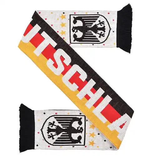 Deutschland Schal Euroscarves für Fußballfans – Strickschal