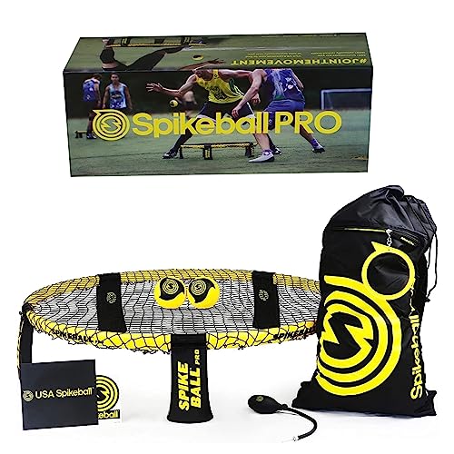 Roundnet Spikeball Pro Kit Turnier Edition mit verbessertem Netz und Bällen