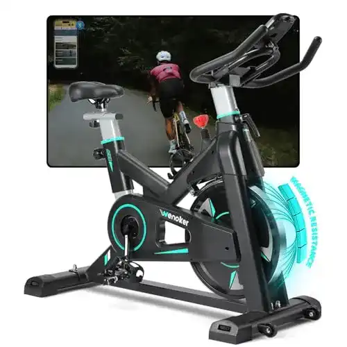 Ergometer Wenoker bis 150 kg Magnetwiderstand Heimtrainer für Zuhause