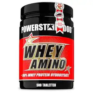 Eiweiß-Tabletten Powerstar Food Whey Amino 500 mg