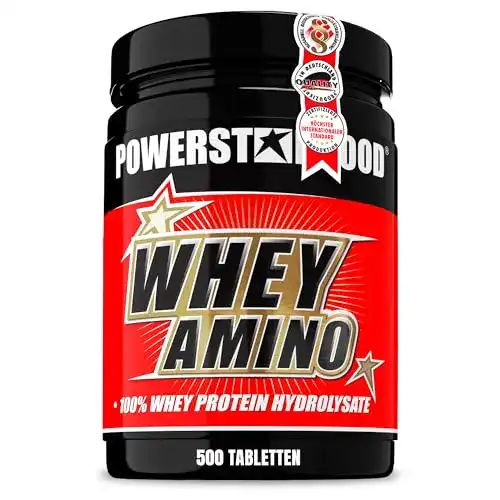Eiweiß-Tabletten Powerstar Food Whey Amino 500 mg
