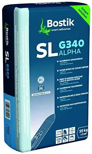 Ausgleichsmasse Bostik SL G340 Alpha Calciumsulfat 25 kg Sack