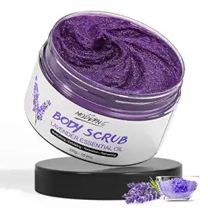 Meersalzpeeling Lavendel-Körperpeeling für Hautpflege und Peeling