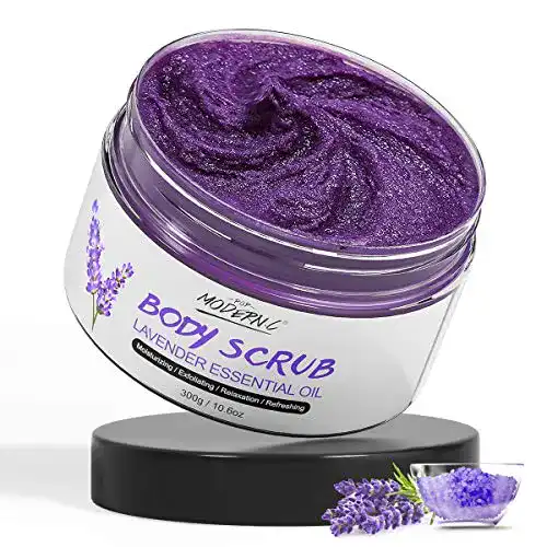 Meersalzpeeling Lavendel-Körperpeeling für Hautpflege und Peeling