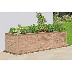 Hochbeet aus Lärche Madera Natur XL mit 2700 Litern Volumen