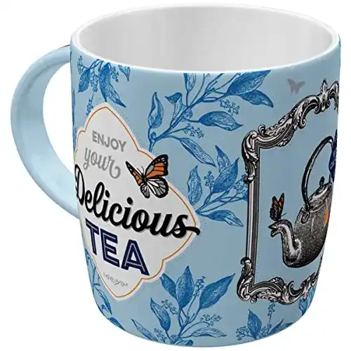 Teetasse Nostalgic-Art Retro, 330 ml, Vintage Design für Teeliebhaber