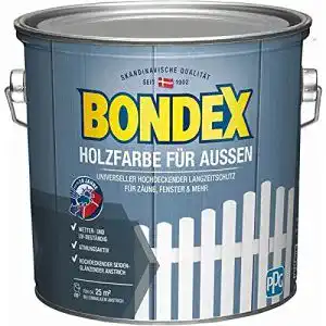 Bondex Holzfarbe für Außen 7,5l Wetter- und UV-beständig