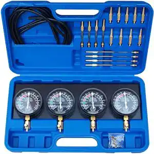 Synchrontester Carmax für Vergaser mit 4 Synchronuhren