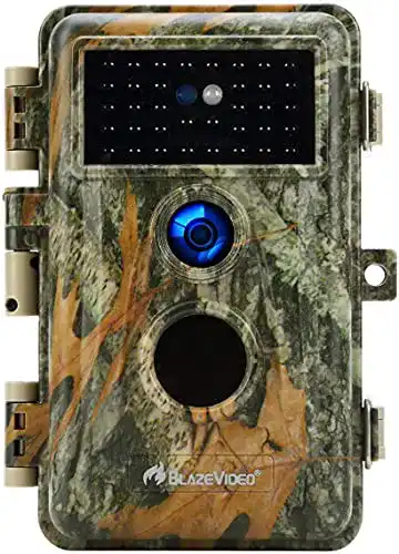 BlazeVideo 32MP Wildkamera mit Nachtsicht und HD-Videoaufnahme
