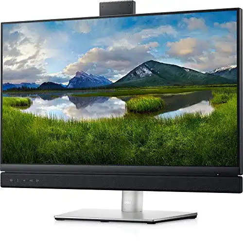 Dell C2422HE Monitor mit Webcam, 23,8 Zoll, für Videokonferenzen