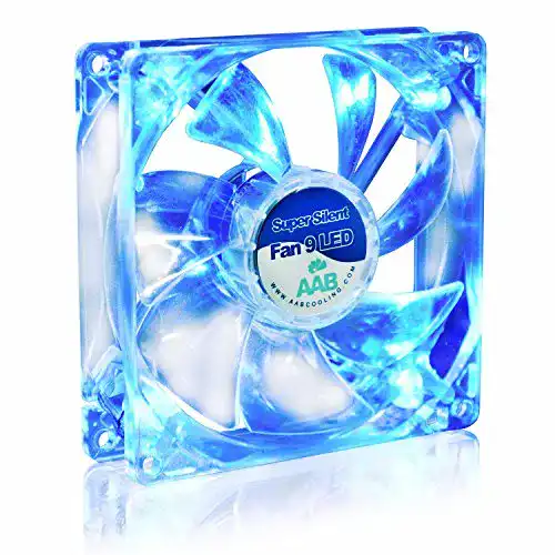 92mm Lüfter AABCOOLING Super Silent Fan 9 mit blauer LED-Beleuchtung