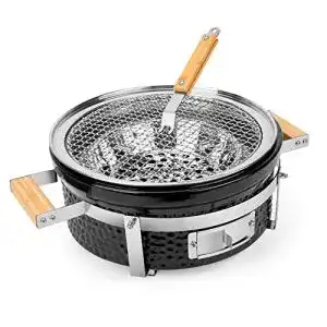 Yakitori Grill Onlyfire Keramik Hibachi Holzkohlegrill 35,6 cm
