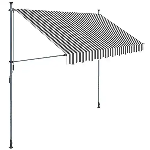 Klemmmarkise 3m SONGMICS – Balkonmarkise 300 cm