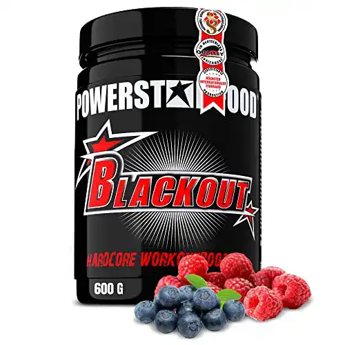 Trainingsbooster Powerstar Food Blackout im Vergleich