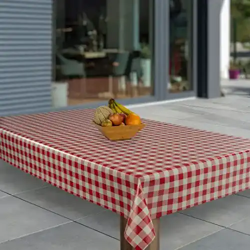 Wachstischdecke laro abwaschbar für Garten und Tisch PVC Tischdecke