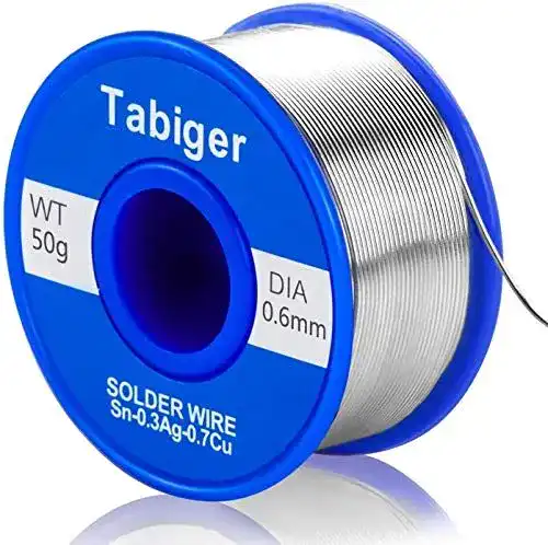 Lötzinn Tabiger Lötdraht 0,6 mm bleifrei 50 g für elektrisches Löten