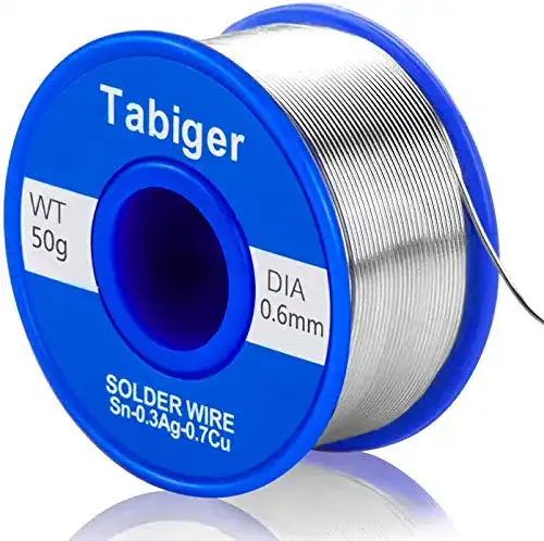 Lötzinn Tabiger Lötdraht 0,6 mm bleifrei 50 g für elektrisches Löten