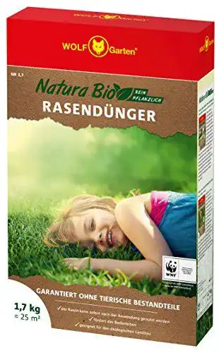 Rasendünger WOLF Garten Natura Bio NR 1,7