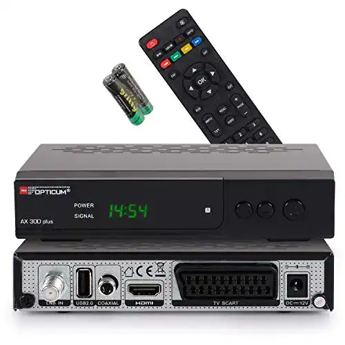 Opticum AX 300 Plus Sat Receiver – Digitaler HD Satelliten-Receiver
