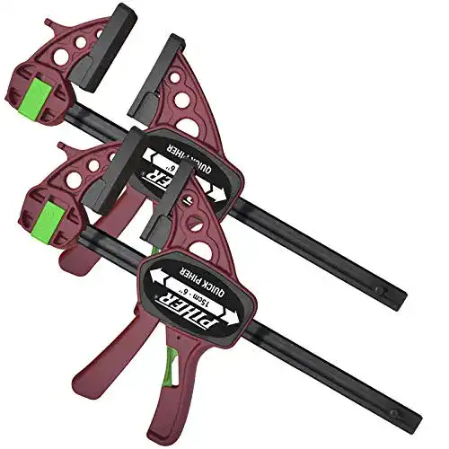 Schraubzwingen-Set Piher 2 x Quick Extra Einhand-Zwinge 60 cm